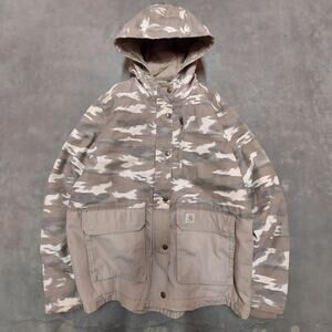 Vintage rare camo carhartt jacket